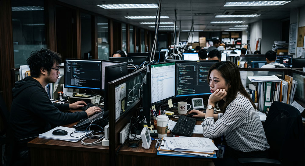 長時間辦公室生活