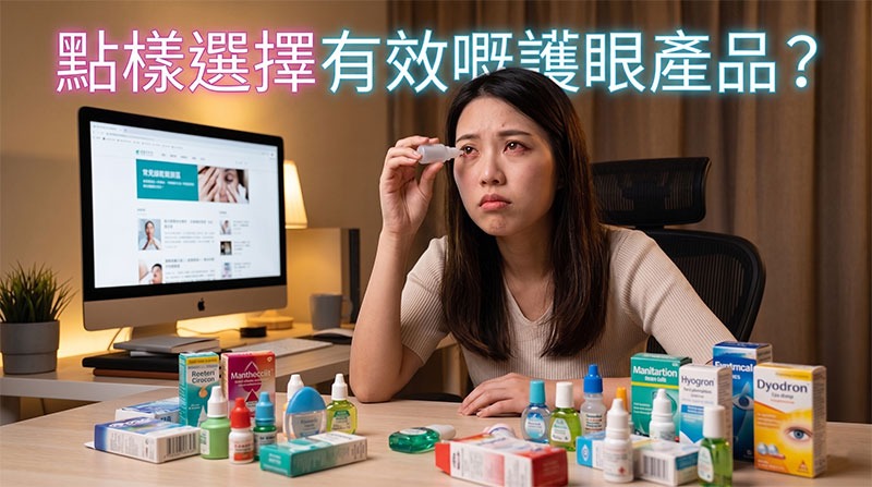 如何選擇有效眼藥水